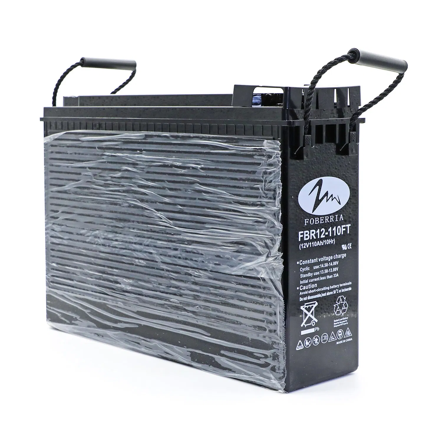 Factory 12V 55ah Front Terminal VRLA AGM Battery for Telecommunication System