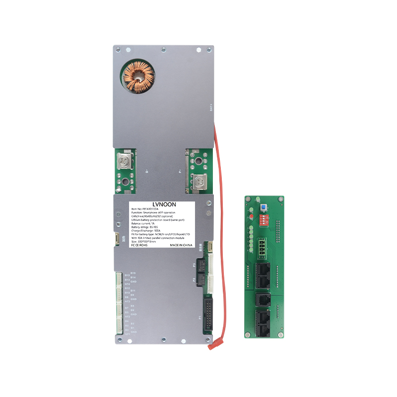 LVNOON PB1A2A Smart Active BMS for Li-ion NCM LFP LiFePo4 LTO 7S 10S 12S 12S 16S 48V 51.2V 100A 150A 200A Home Energy BMS
