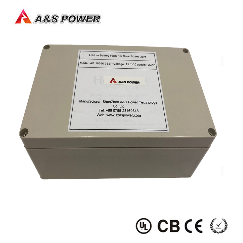 Li-ion 18650 Lithium Battery 11.1V 50Ah Li Ion 3S20P Battery Pack for Solar Street Light
