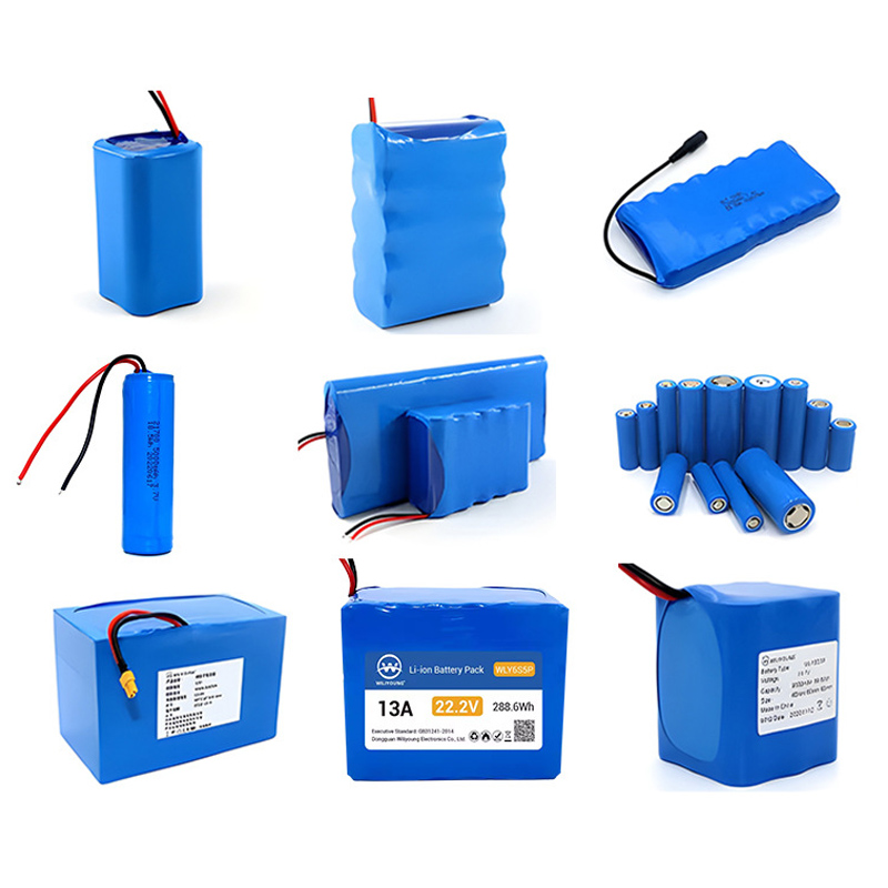 OEM 12V 18V 24V 36V 48V 60V 72V 10Ah 20Ah 30Ah 45Ah 50Ah 60Ah 18650 Lithium Ion Li Ion Battery Pack 7.4V3.7V Li-ion Battery Pack