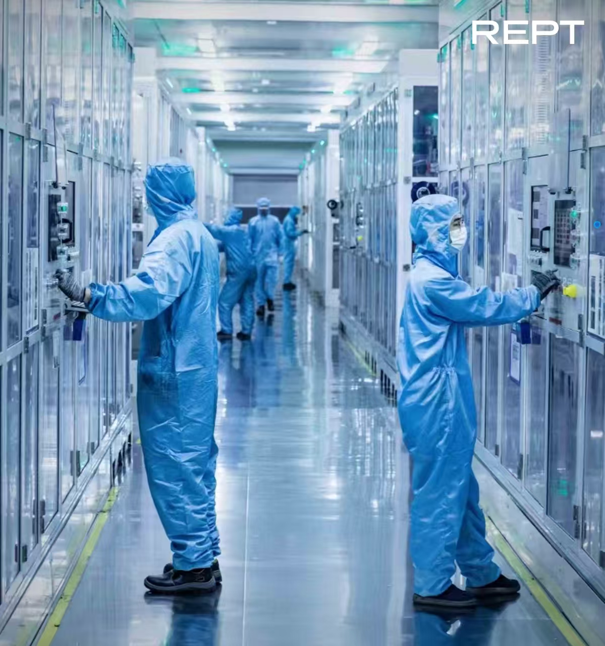 REPT 100Ah Lithium Iron Phosphate Battery 3.2V 6000 Cycle Life Solar Power Energy Storage System Household CE/RoHS Certified