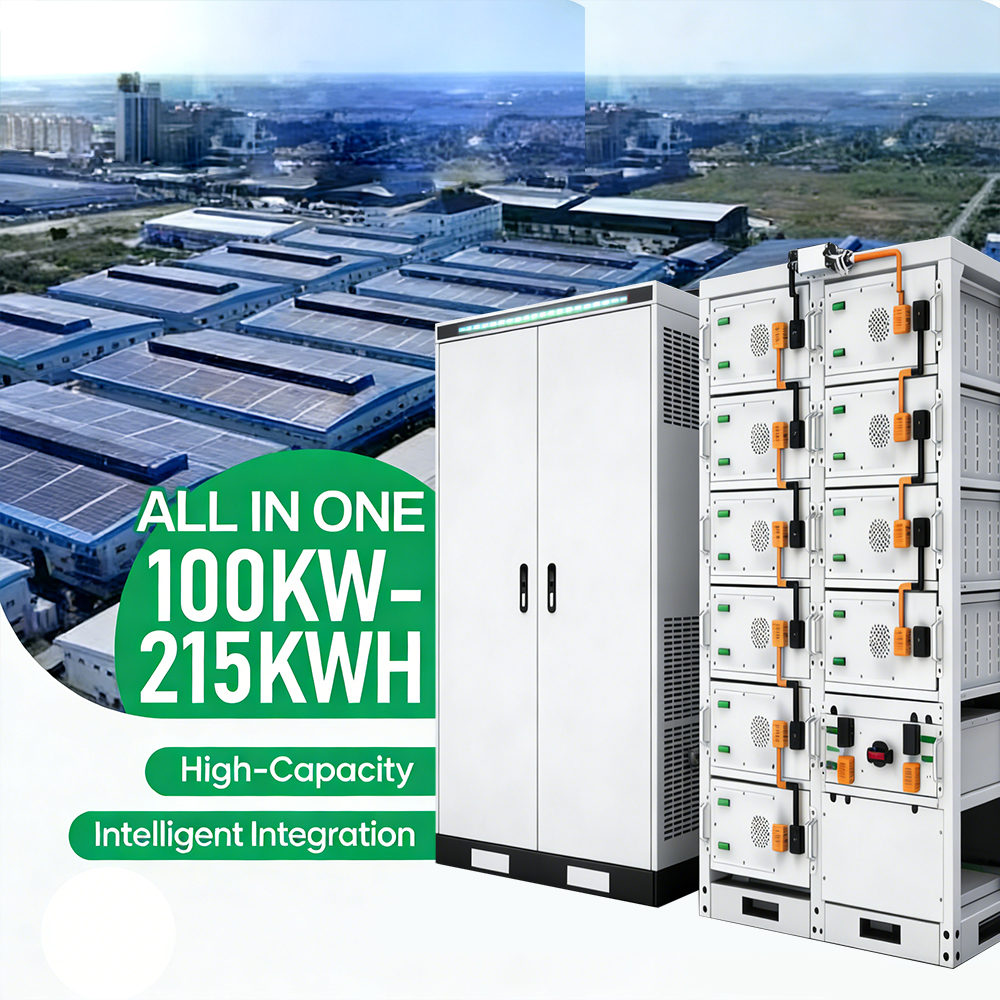 233KWH 50kW Commercial Industrial Energy Storage System Solar LiFePO4 Battery with Air Cooling off Grid on Grid