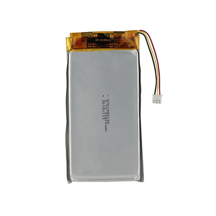 DTP1265135 3.7v 10000mAh