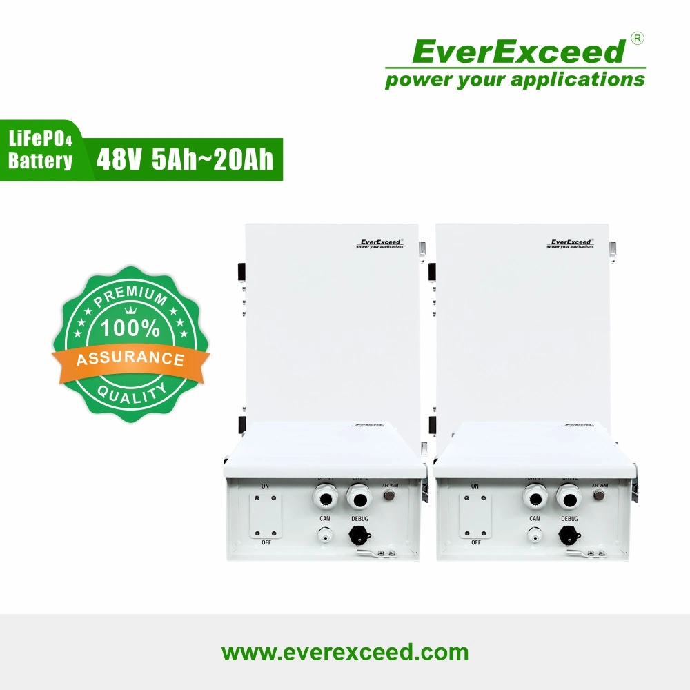 New Version 5g Telecom Based Station LiFePO4 Battery 48V 20ah 9.6kwh Lithium Battery Pack for Telecommunication System