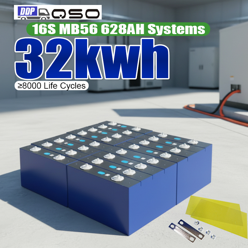 QSO Eu Stock MB56 Lifepo4 628Ah MB 56 628 560 Ah 3.2V 1175ah Prismat Lfp 660Ah 560Ah Evemb56 MB56 628Ah Lithium Ion Battery Cell