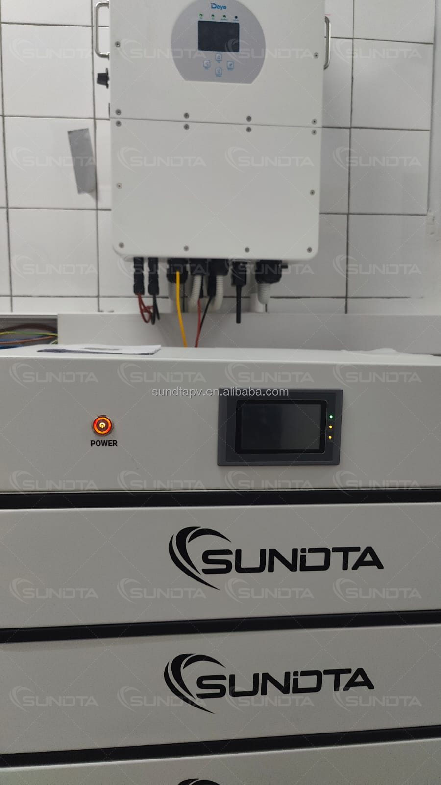 Sundta High Voltage 10kwh 20kwh 30KWH Lifepo4 Lithium Battery Residential Home Stacked Solar Energy Storage Battery Packs