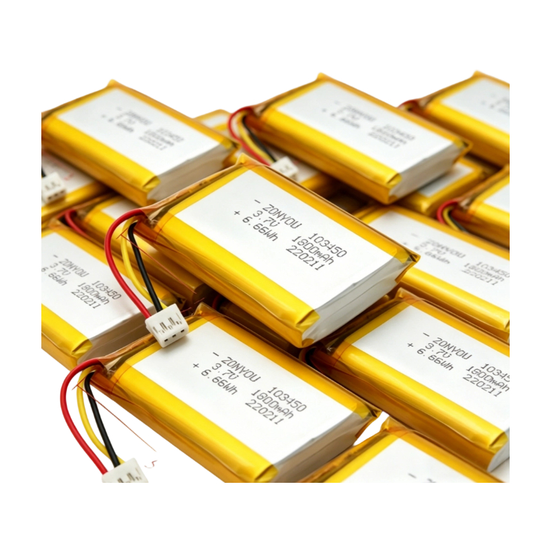 103450 Lipo Cell 3.7V Lithium Polymer Batteries 1800mAh 2000mAh for Consumer Electronics Power Tools Toys with Long Cycle Life