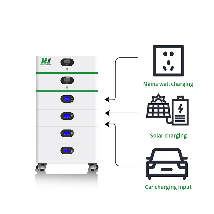 5Kw-20Kw Renewable Solar Power System Kit Stackable Home Energy Storage 100ah Capacity CAN for Household Use
