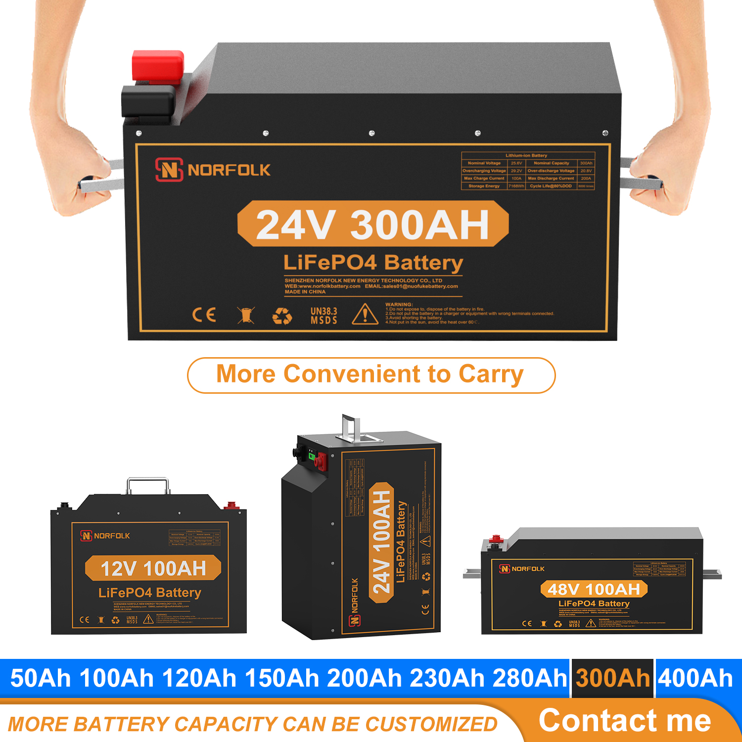 Eu Stock Lithium Ion 12V 24V Price Batterie Phosphate Pack 100Ah 200Ah 280Ah 5Kwh RV Solar Energy Storage Lifepo4 Battery