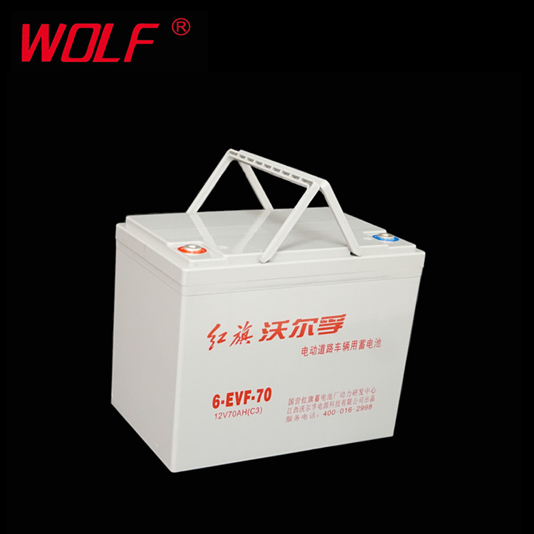 Factory Direct 12V 70Ah Electric Tricycle Battery 6 Evf 70