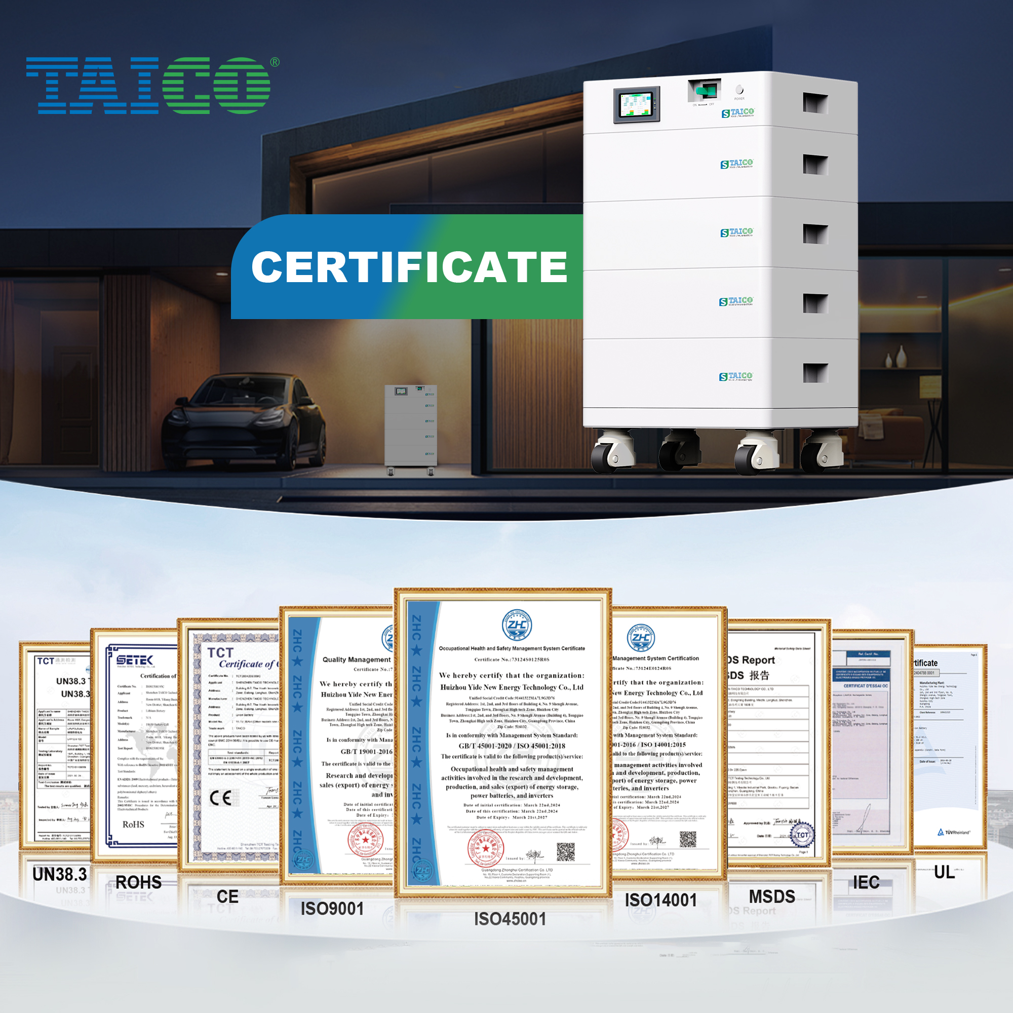 Three Phase 20kw 30kw 40kw 50kw Lifepo4 Pack Solar Solid State Battery 100Ah on off Grid Lithium Ion High Voltage Battery