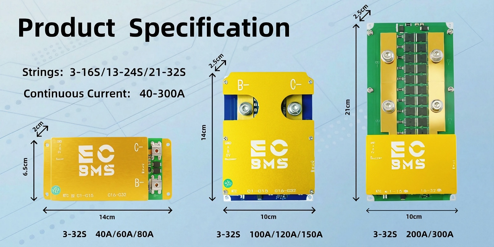 Specification Sheet 1