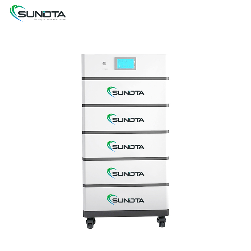 Sundta High Voltage 10kwh 20kwh 30KWH Lifepo4 Lithium Battery Residential Home Stacked Solar Energy Storage Battery Packs