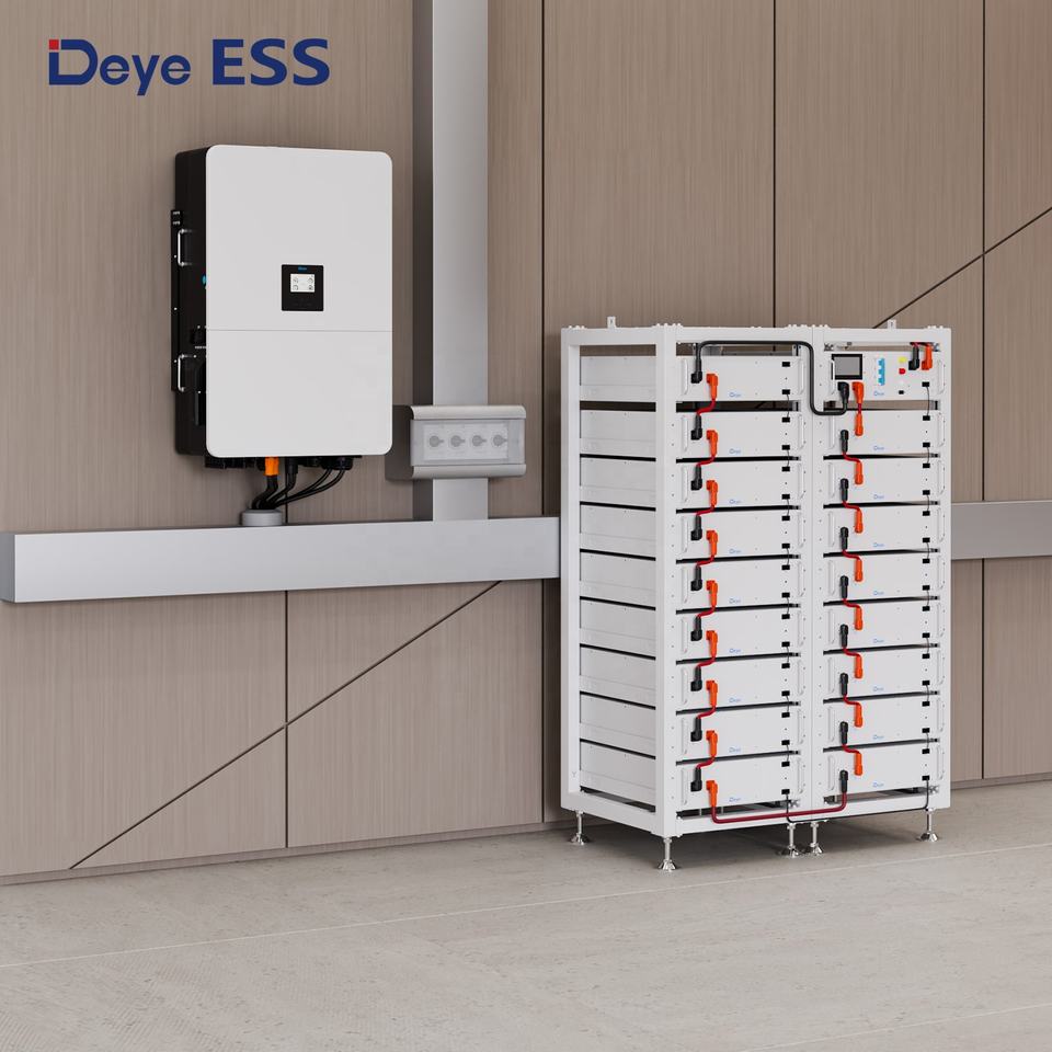 Deye Battery BOS-G Pro 2025 Lithium Solar Power Lifepo4 Storage Battery 100Ah Backup Bank with 10 Years Warranty