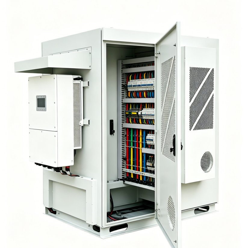 Outdoor Lithium Iron Phosphate Battery Cabinet with Smart BMS Technology