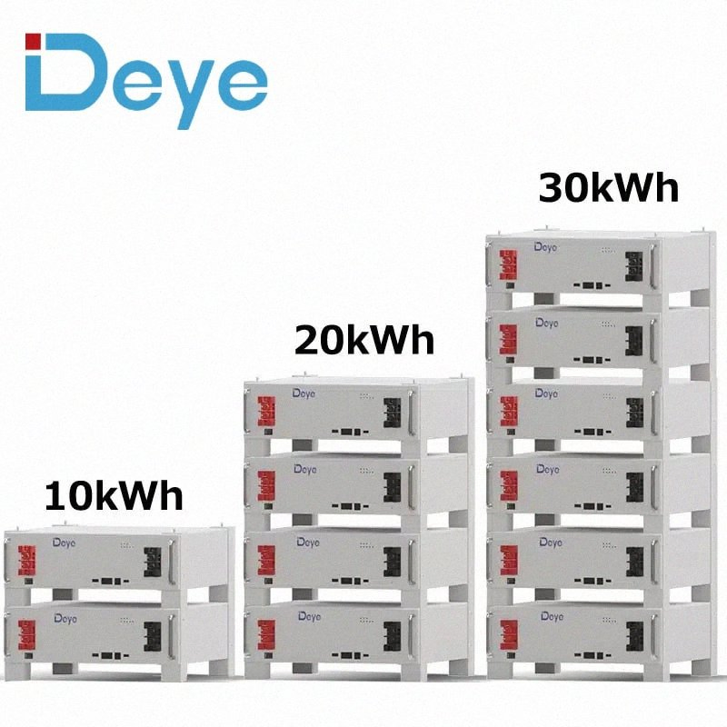 Deye Se-G5.1 PRO-B 51.2V 100ah LiFePO4 Battery for Backup Power in Telecommunication Towers and Remote Monitoring Stations