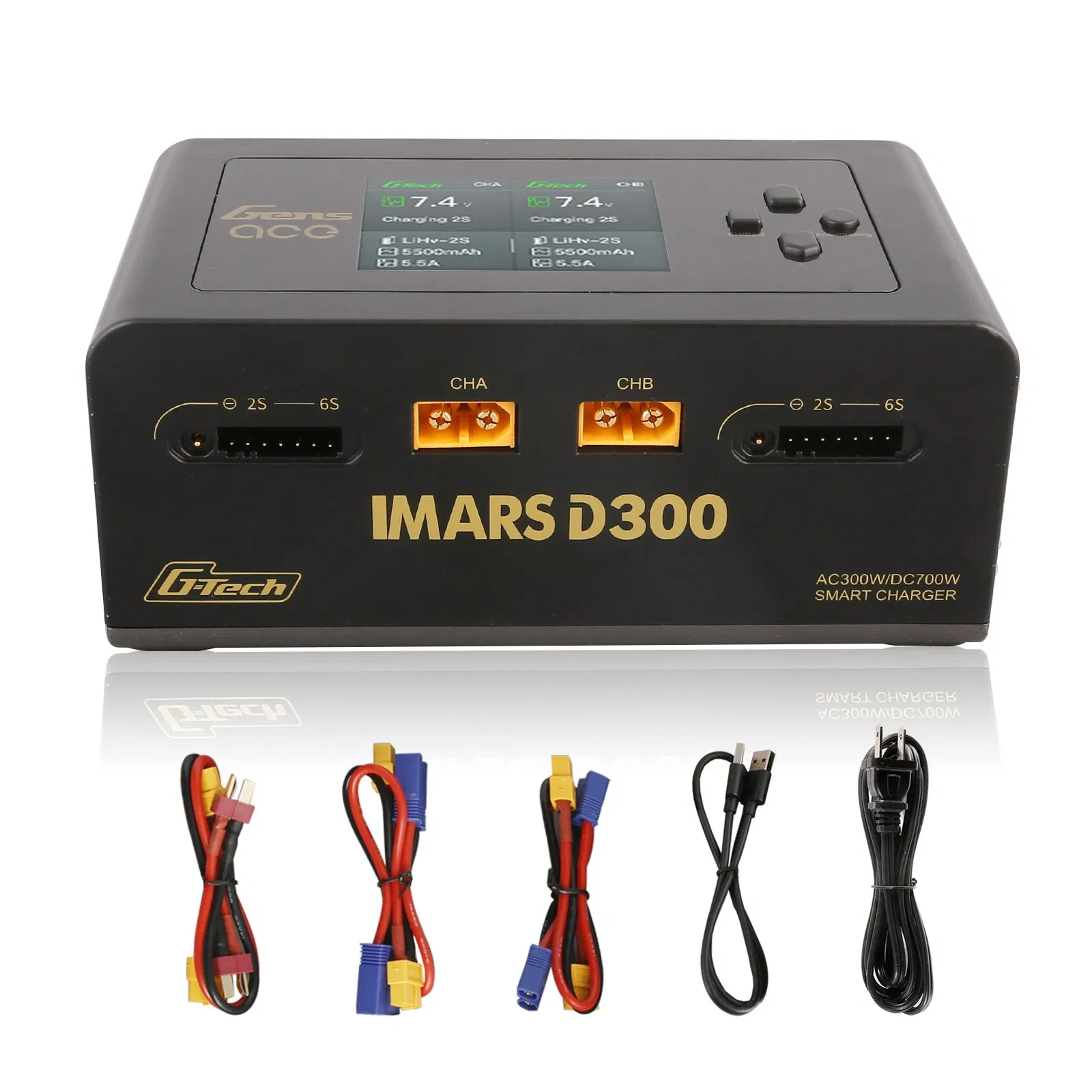 2024 Imars D300 Smart Battery Charger with Plug-and-Play Technology for Racing Drones