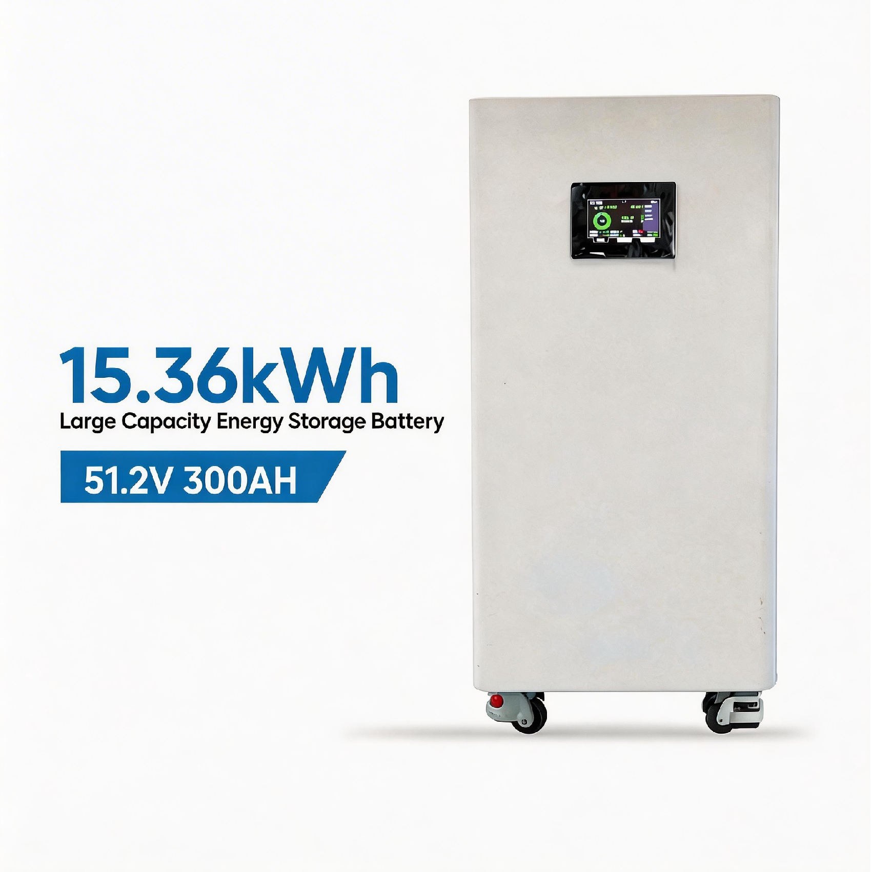 48V/51.2V LiFePO4 Home Energy Storage Solar Battery Pack 10-20KWh Stackable IP66 Protection 10-Year Warranty
