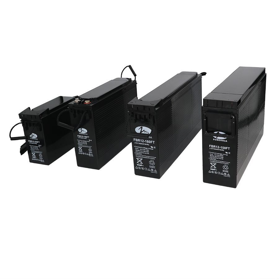 Factory 12V 55ah Front Terminal VRLA AGM Battery for Telecommunication System