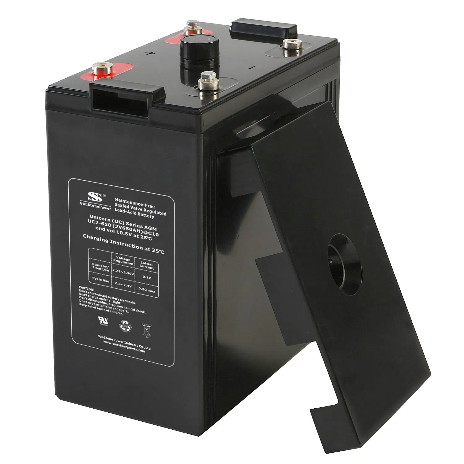 Telecommunication System Maintenance-Free AGM Battery with 12 Years Design Life