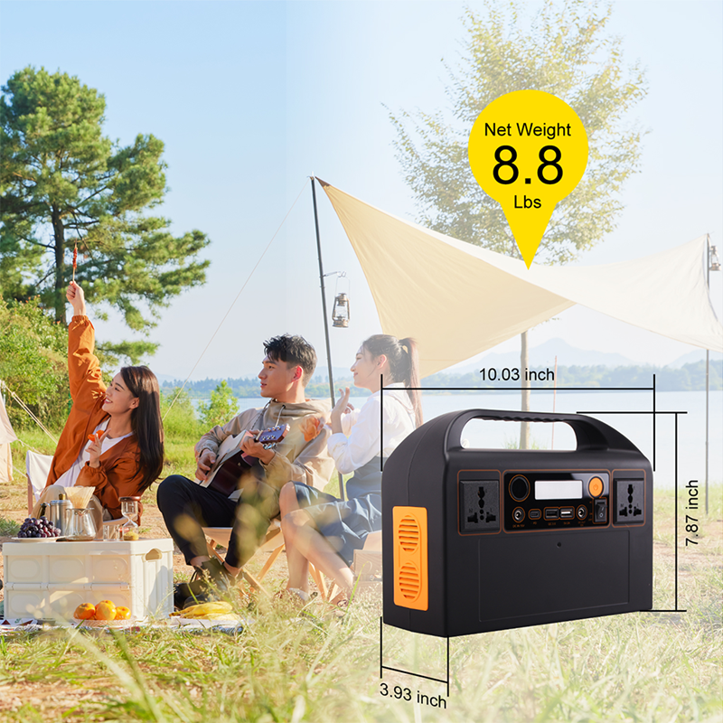 Emergency Portable Power Station 300w 500w Lifepo4 Portable Power Station Solar Generator 220v