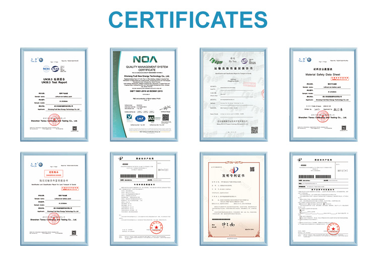 Product Certification Documents