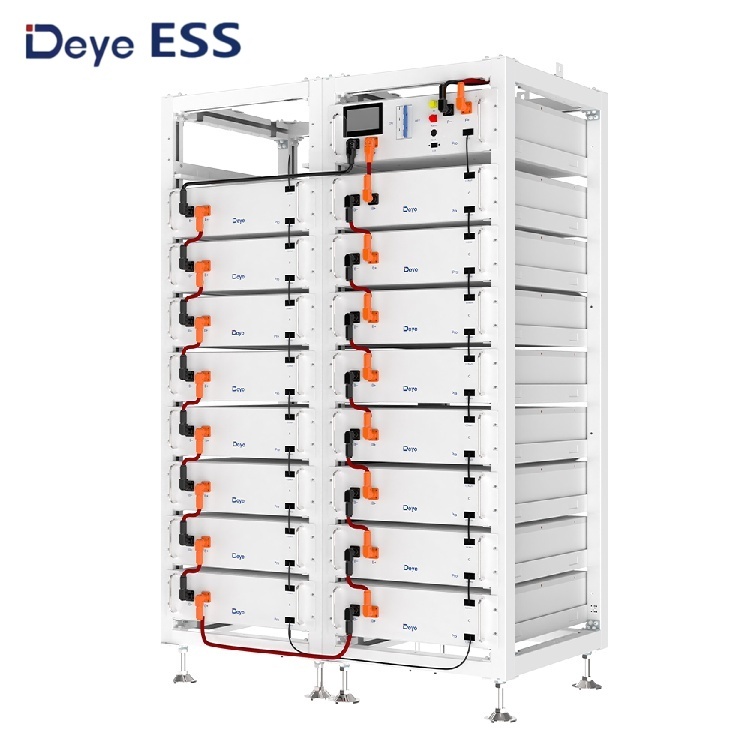 DEYE ESS BOS-G Pro High Voltage Deye Lithium Solar Battery 51.2V 50Kwh 100kwh For Industrial Battery System Commercial Use