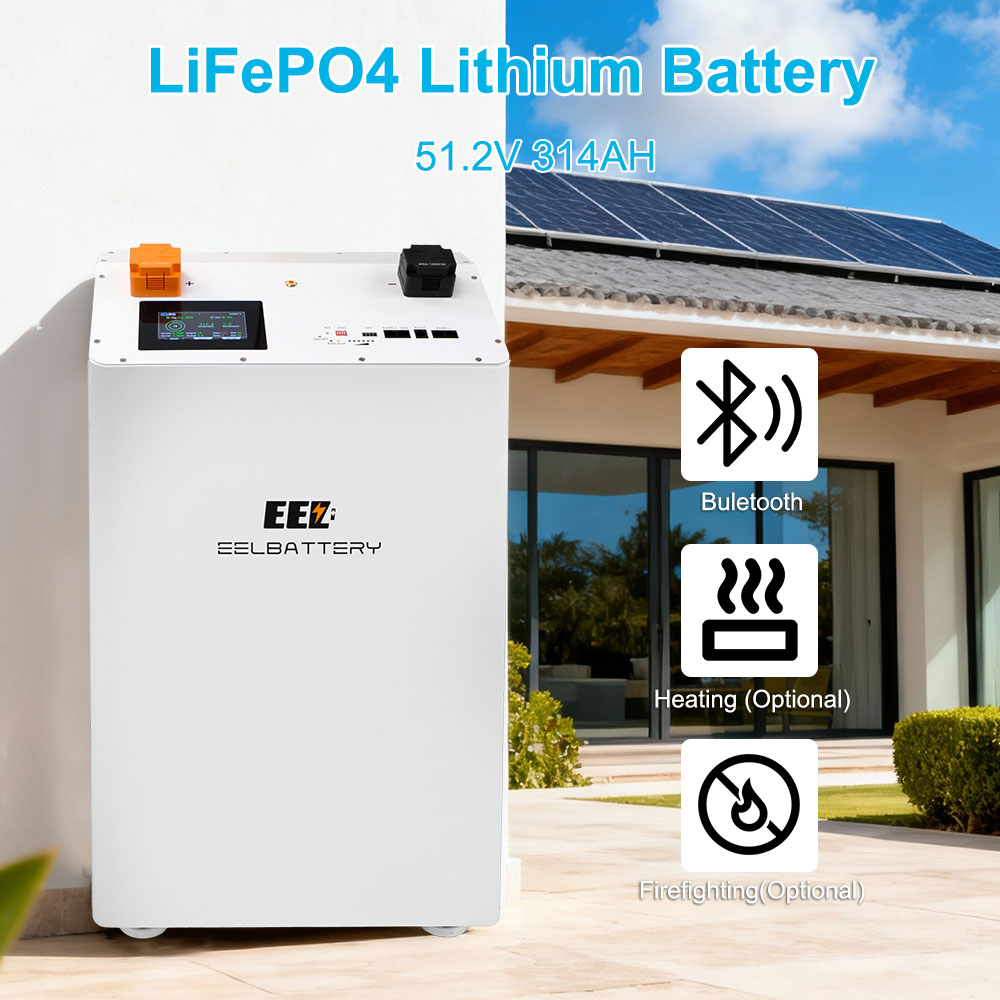 EU STOCK 51.2V 16kwh Vertical LiFePO4 Battery Pack Dual Protection Home Solar ESS Pre-Assemble Completed Energy Storage System