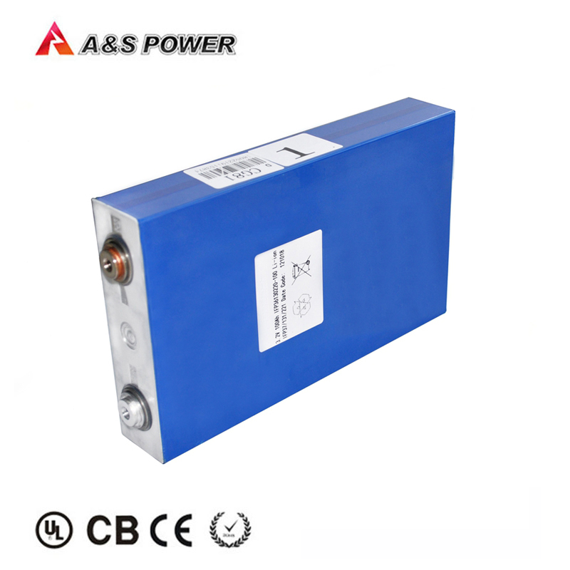 3.2V 100Ah Prismatic Lithium Ion Storage Battery LiFePO4 Solar Energy System with High Efficiency
