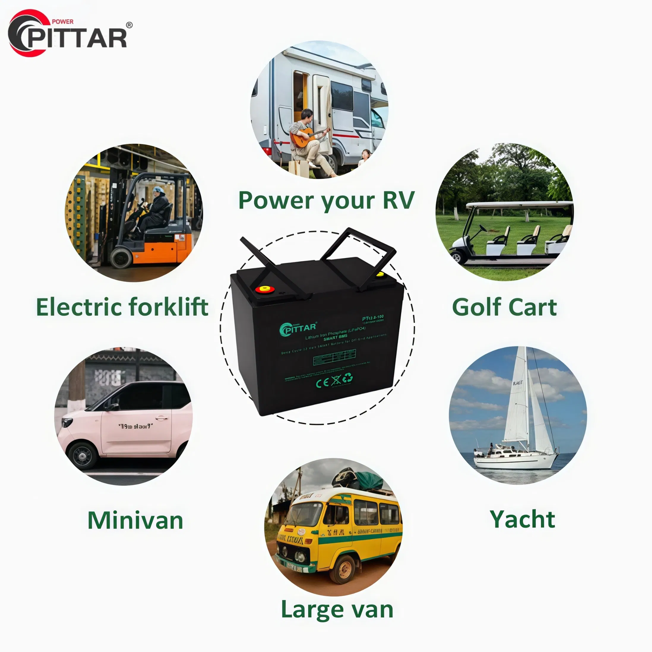 China Made 25.6V 100ah High Capacity LiFePO4 Battery Lithium Iron Phosphate Battery for Telecommunication