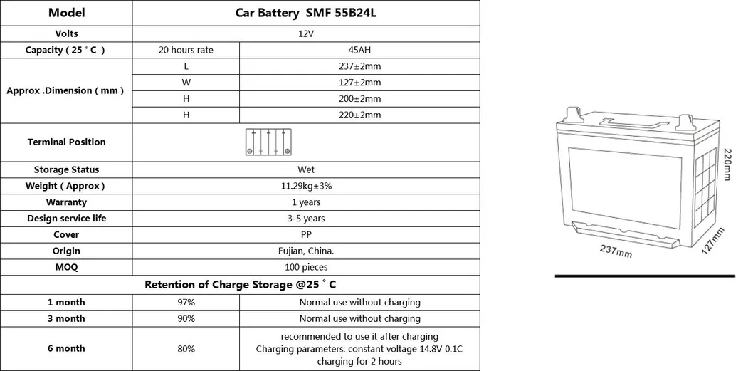 Car Battery Features