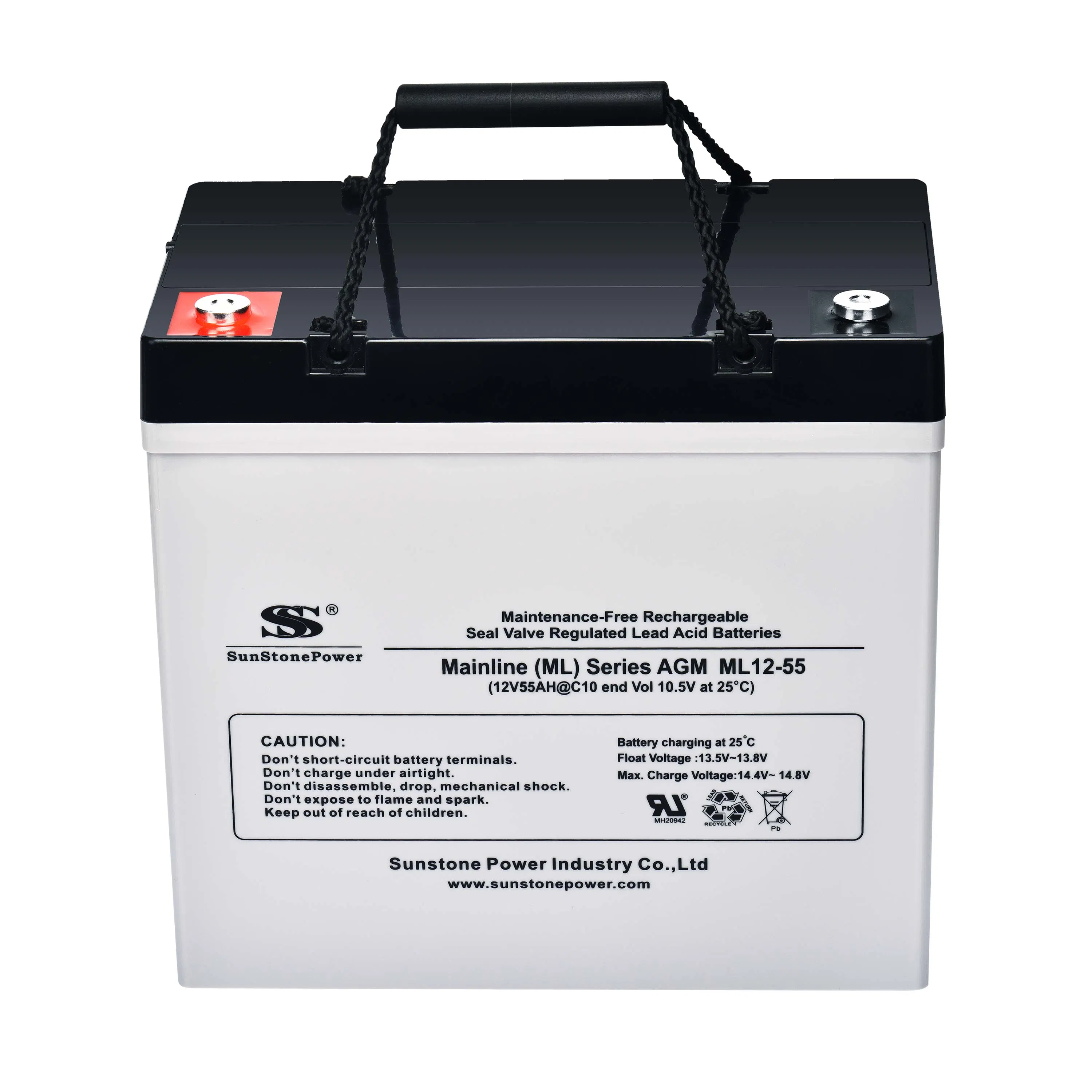 Deep Cycle AGM VRLA Battery 12V 50ah Inverter Battery for Telecommunication System