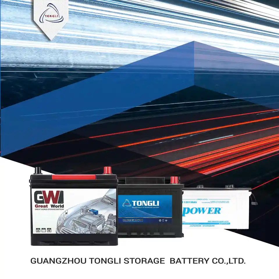 Wholesale New POWER 12V 45Ah Maintenance-Free Car Battery with 24-Month Warranty for Electric Cars