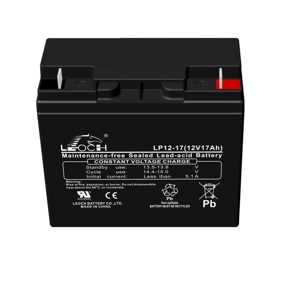 Leoch Lead-Acid Battery 12V 17ah for Telecommunications/Solar System/UPS Power