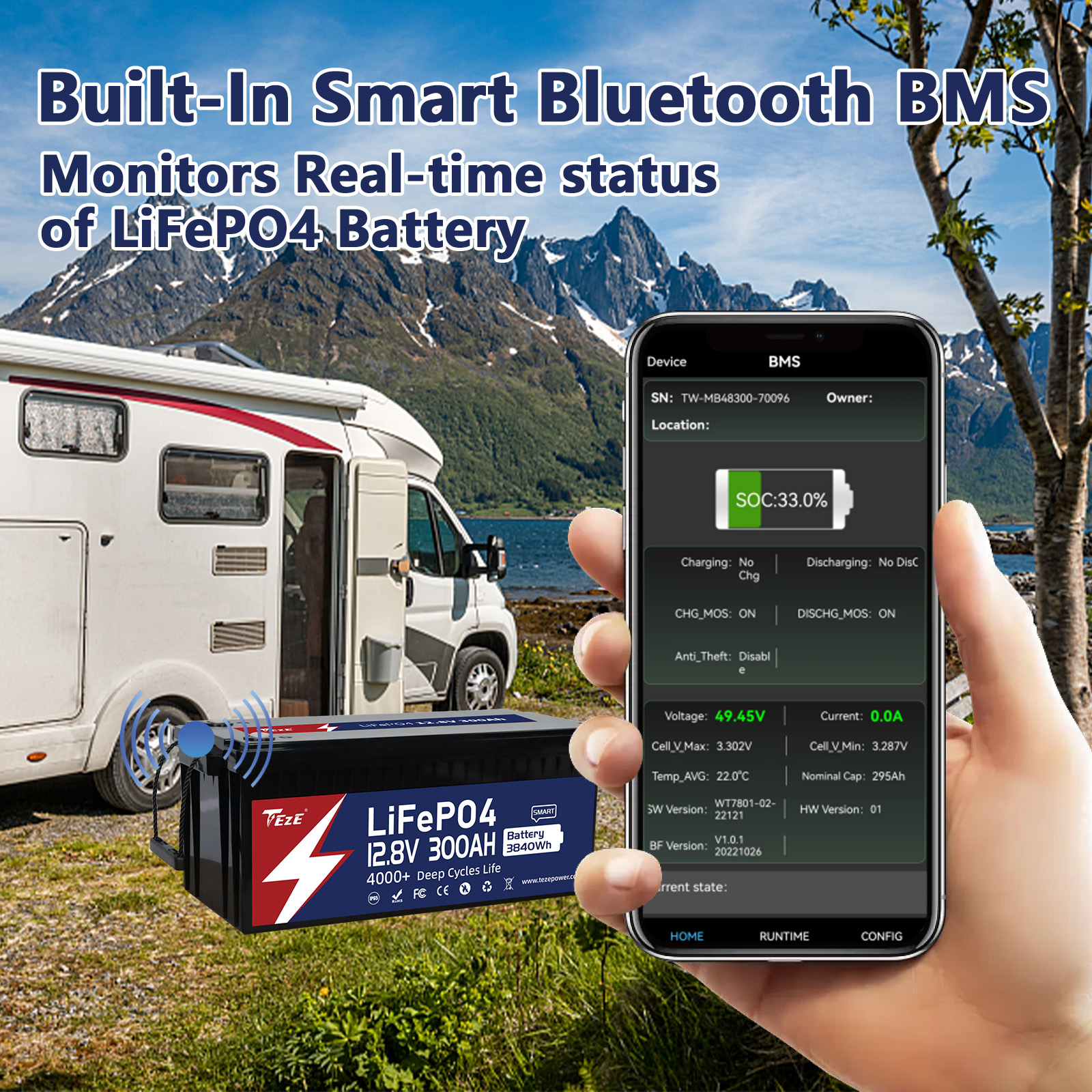 LiFePO4 Lithium Battery Accessories