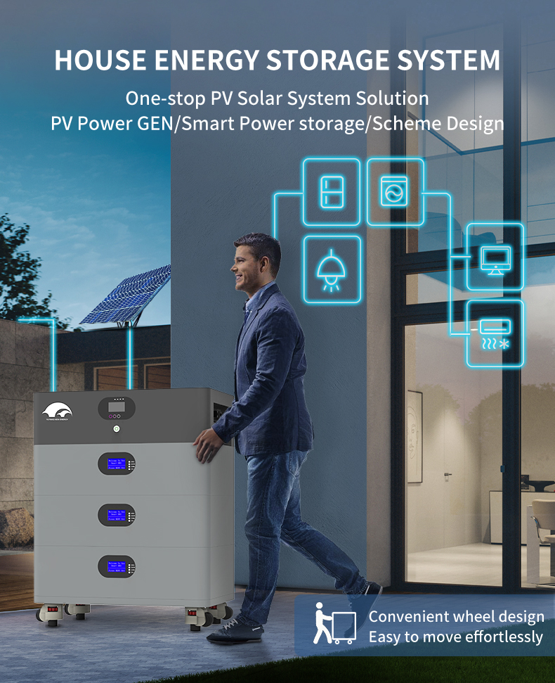 All in One Solar System 5kw 10kwh 20kwh 15kw 150ah Grad a Lifepo4 Residential Battery Energy Storage Solutions