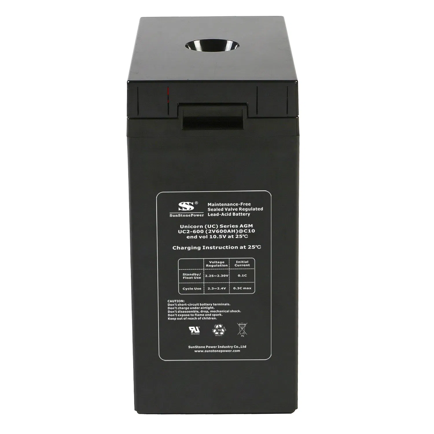 Telecommunication System Maintenance-Free AGM Battery with 12 Years Design Life