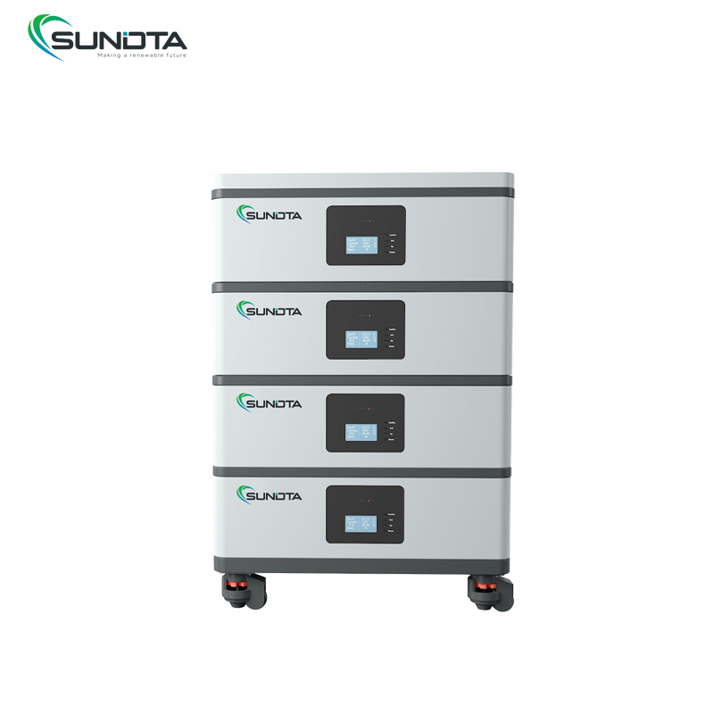 Sundta High Voltage 10kwh 20kwh 30KWH Lifepo4 Lithium Battery Residential Home Stacked Solar Energy Storage Battery Packs