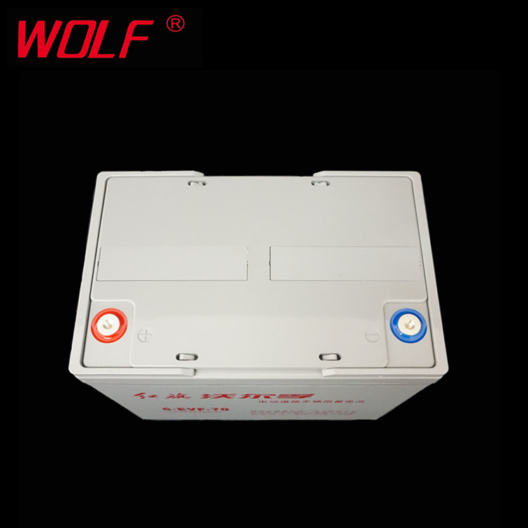 Factory Direct 12V 70Ah Electric Tricycle Battery 6 Evf 70