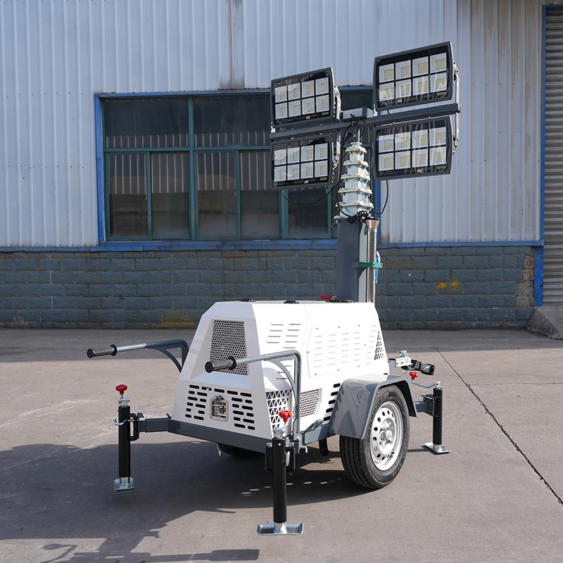 Cost Effective Mobile Solar Light Tower For Off Grid And Remote Locations Mobile Solar Light Tower