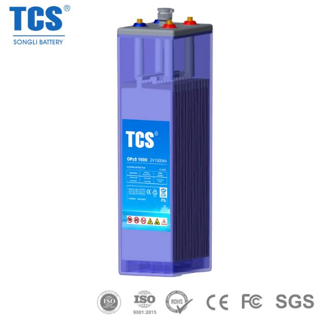 OPzS 1500 2V 1500Ah Flooded Lead Acid Deep Cycle Battery For Telecommunication Communication System