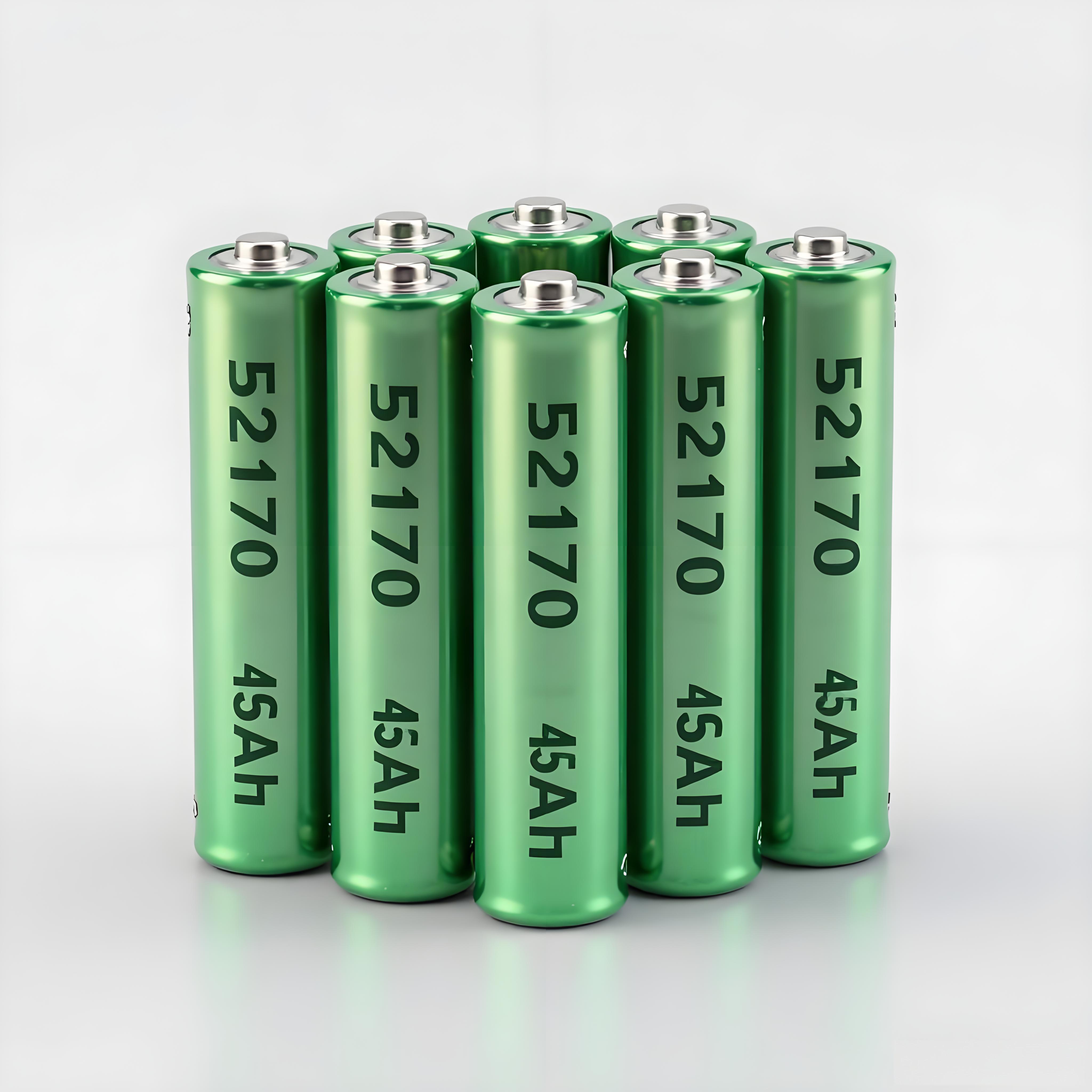 Semi-solid State Li-ion Battery Cell 45000mAh 3.2V 5000 Cycles 52170 Lithium Battery