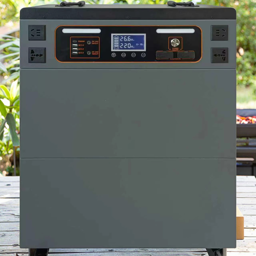 Wholesale Price Portable Lithium Battery LFP Power Station Solar Charging Outdoor Camping Barbecue 5000w Emergency Scenario