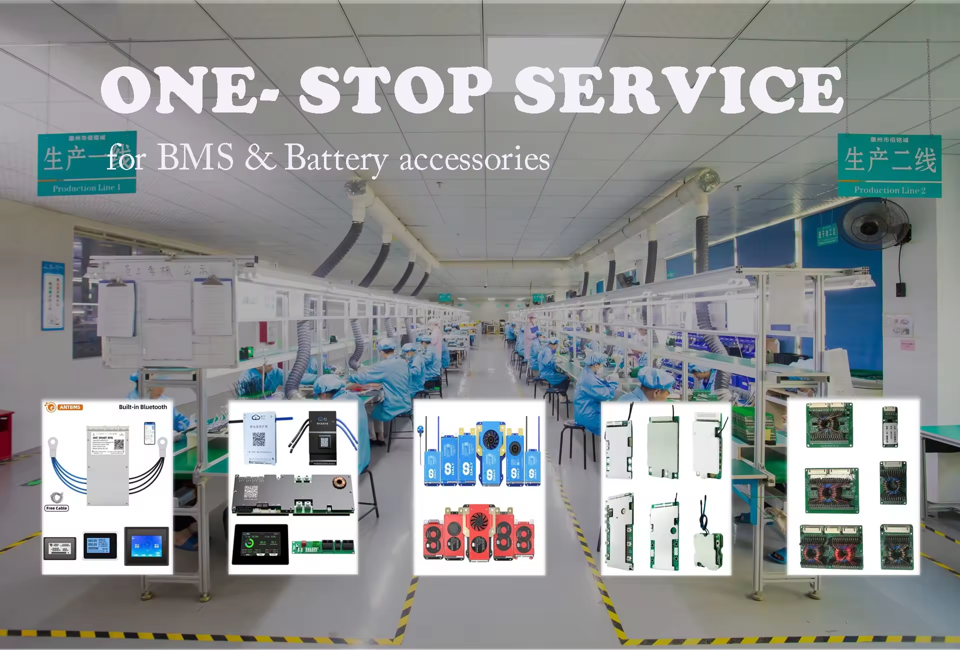 Smart BMS 4-8sS 8-24S 12V-72V Battery Management System 40A-100A Portable Power Supply for Li-ion/Lifepo4 4S-24S Daly Bms JK BMS
