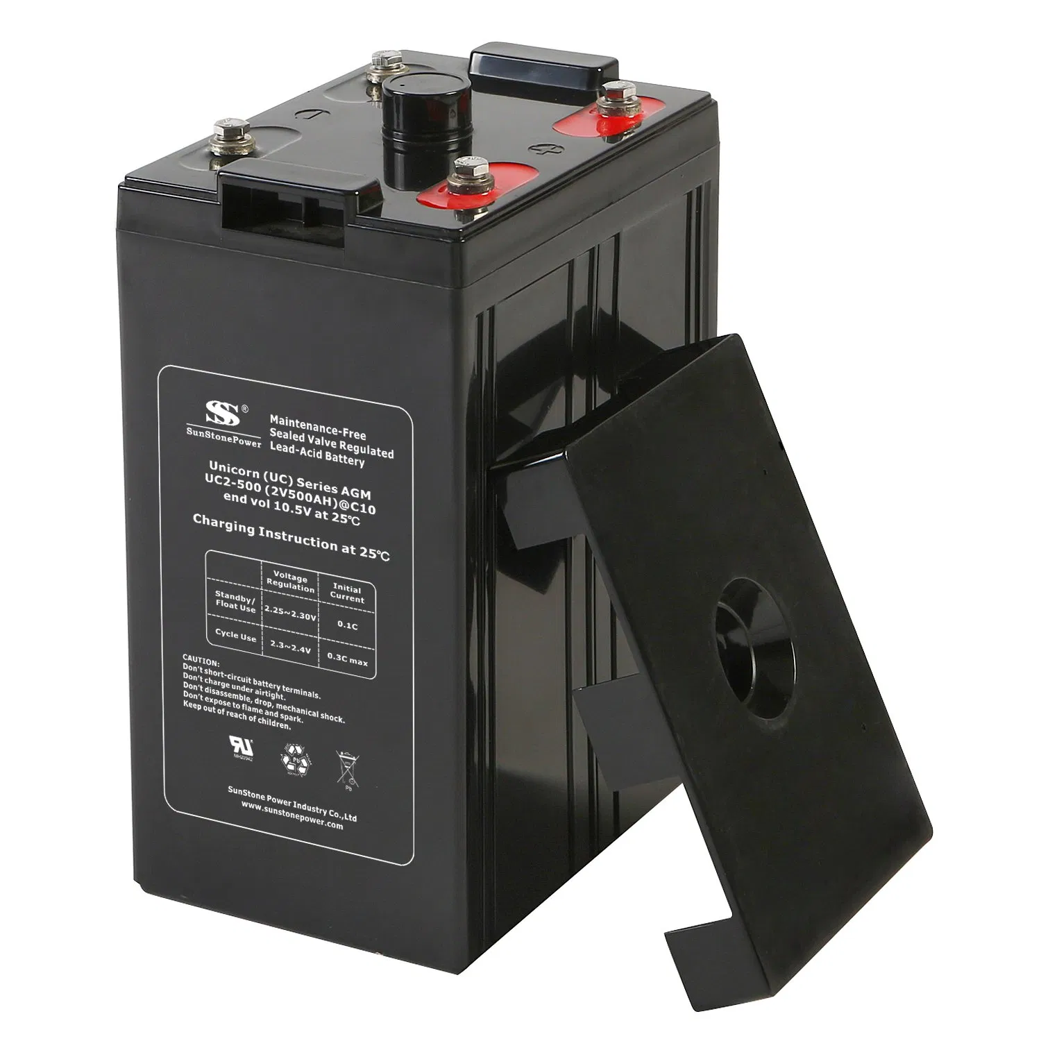 Telecommunication System Maintenance-Free AGM Battery with 12 Years Design Life