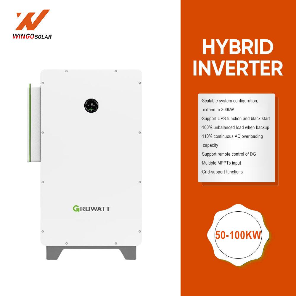 Growatt APX High Voltage Battery System All in One BESS 50kW Battery and WIT Inverter