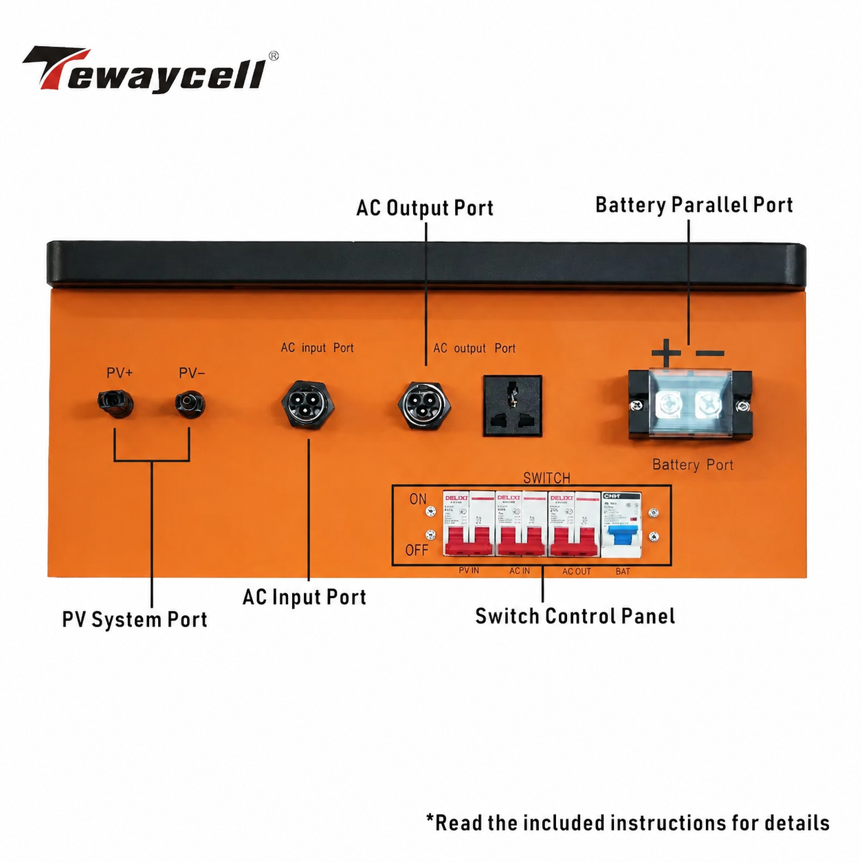 For 15kWh 5kW Stackable All-in-One Hybrid Solar 48V 314Ah LiFePO4 Battery Built-in Inverter Plug-and-Play Easy Home Backup