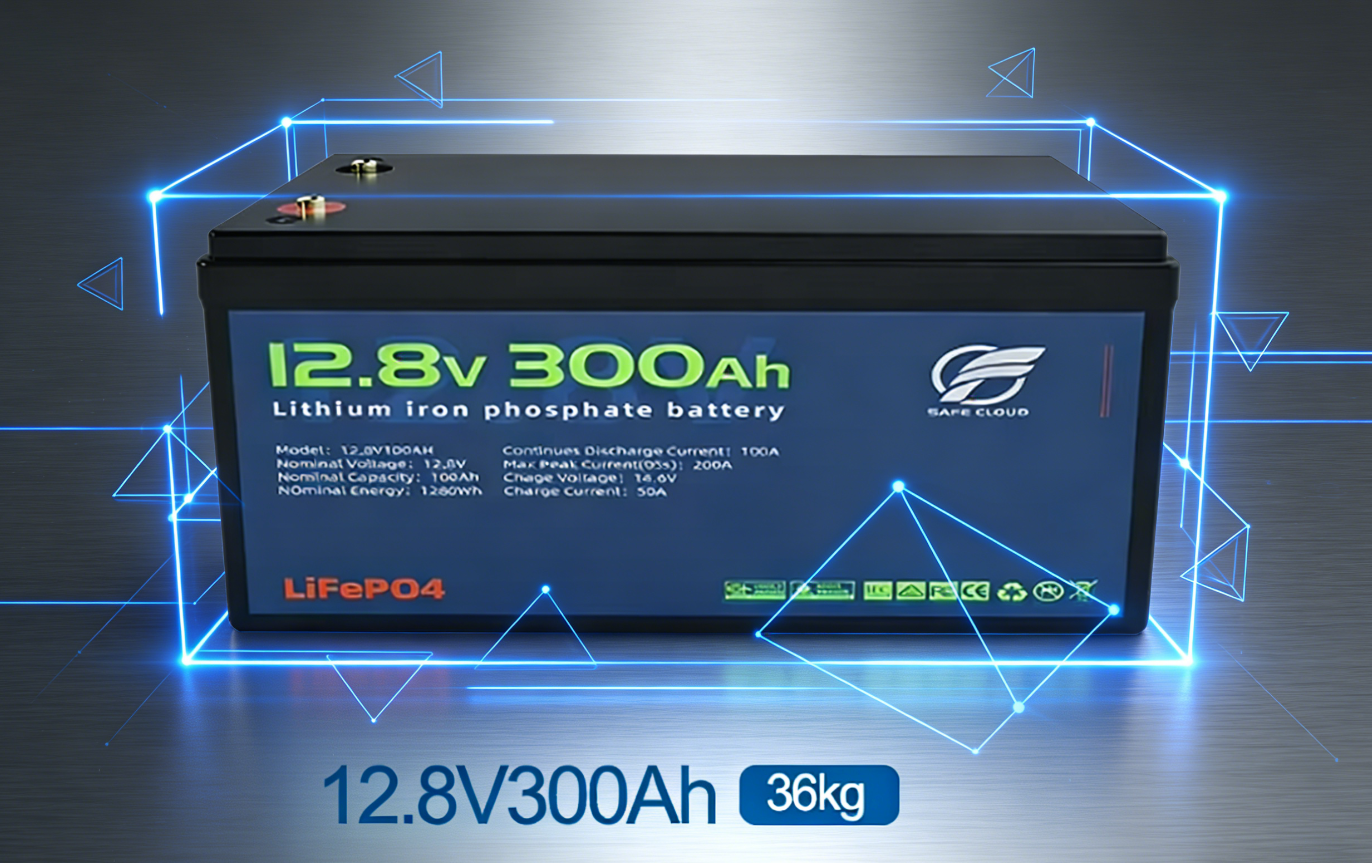 Lifepo4 12v 24v 300ah 50ah 100ah 200ah 400ah 500ah 600ah Battery Pack with 5 Years Warranty for RV Solar 12 Volt Lithium 300ah