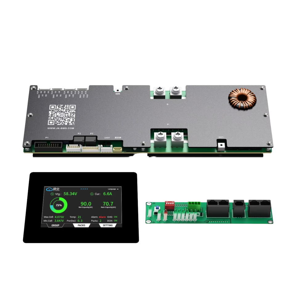 JK-PB1A16S20P JK BMS V19 PCBA Lithium Battery Lifepo4 TPO BMS with 16S 48V 200A Battery Management System JIKONG JK BMS 48V