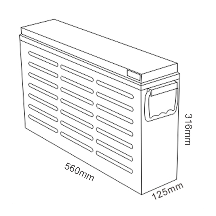 Mhb Solar Electricity Storage Energy VRLA Deep Cycle 180ah 12V Lead Acid Batteries Front Terminal Battery for Telecommunication Communication